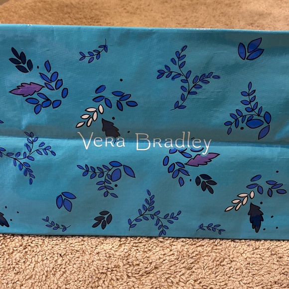 Vera Bradley market tote peacock garden nwt - Picture 3 of 4